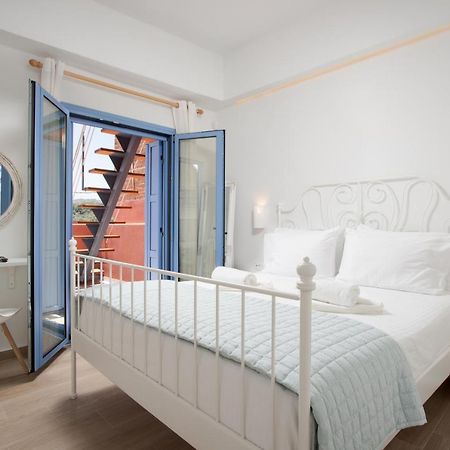 Mouse House With Sea View And Mini Pool Villa Platanias  Bagian luar foto