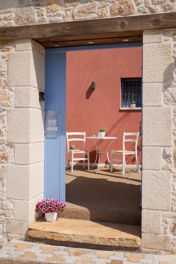 Mouse House With Sea View And Mini Pool Villa Platanias  Bagian luar foto